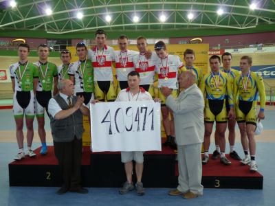 Drużyna 4000m Rekord Polski